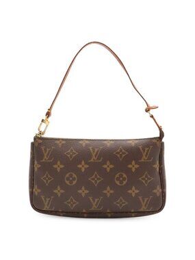 Louis Vuitton Monogram Pochette Accessoires Pouch Handbag Party
